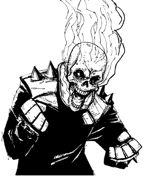 disegni ghost rider.